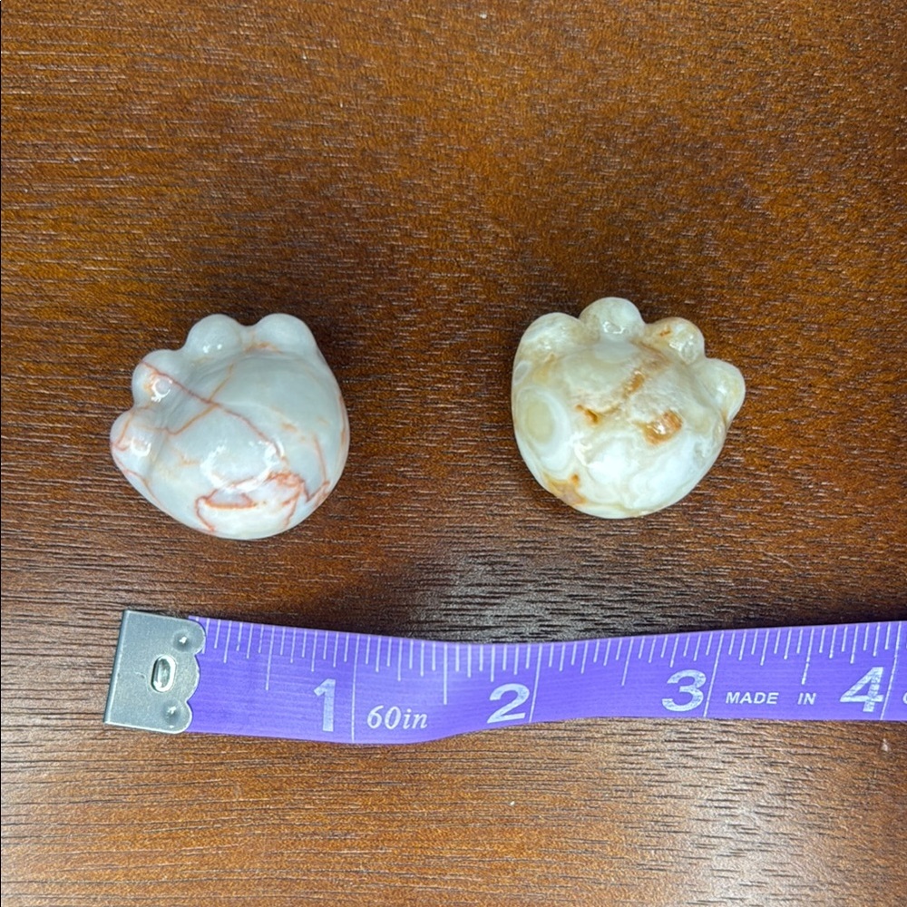 Handcrafted Stone Bear Paws - Picture 3 of 3